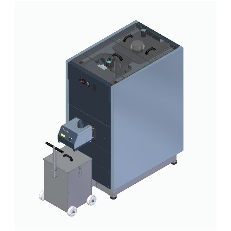 Pelletspanna EcoBasic 160kW med askutmatning