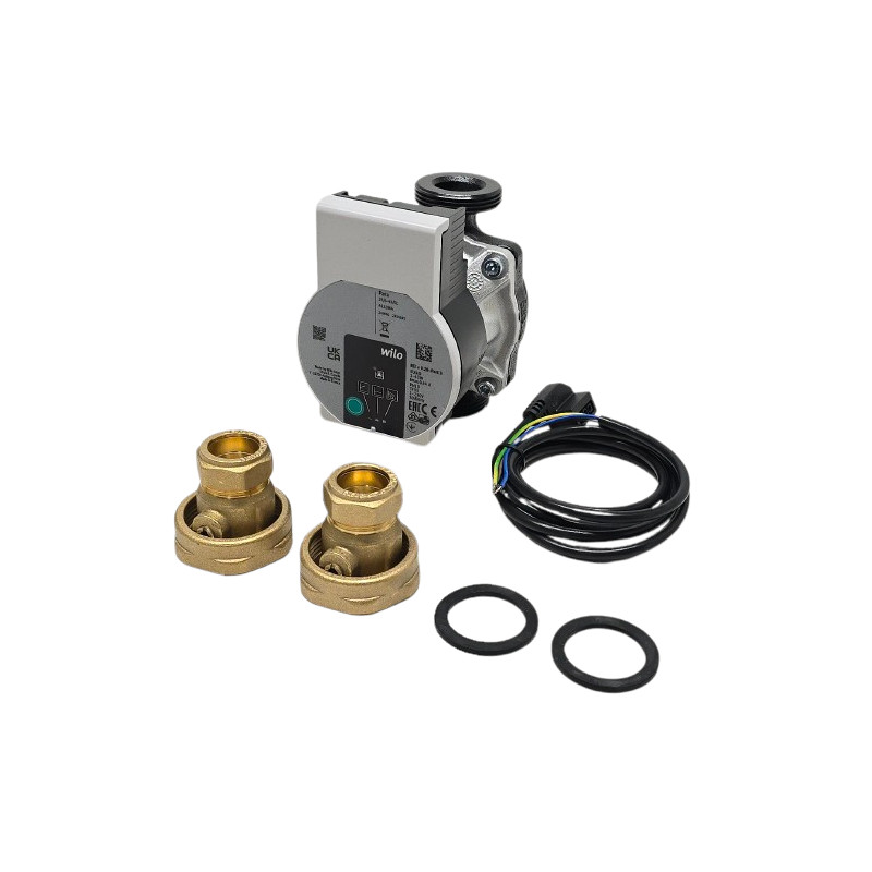 Cirkulationspump Wilo Para med unioner 22mm