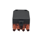 Kontakt 4-pol hane brun HSPB