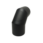 Rökrör vinkel 90° (2x45°) Ø180mm med sotlucka