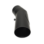 Rökrör vinkel 30° Ø130mm med sotlucka