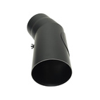 Rökrör vinkel 30° Ø150mm med sotlucka
