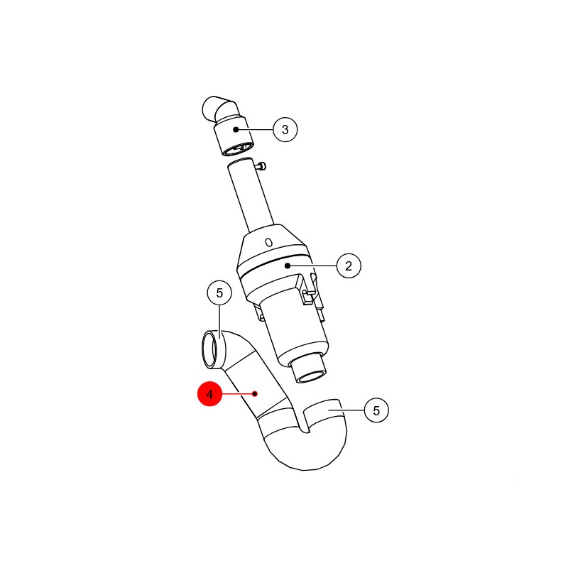Aluminiumflexslang 40mm Gilles